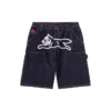 Pantaloncini da carpentiere in denim Selvedge Running Dog