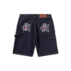 Pantaloncini da carpentiere in denim Selvedge Running Dog