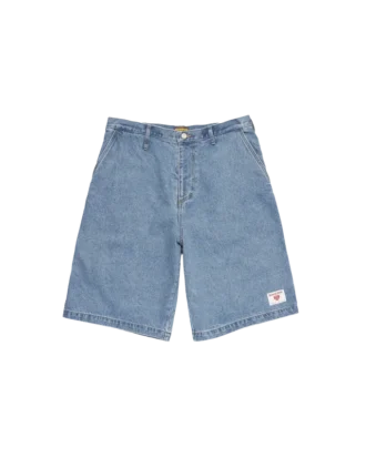 Pantaloncini da pittore in denim