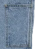 Pantaloncini da pittore in denim