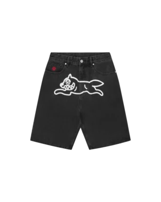 Pantaloncini in denim Running Dog con triplo cono