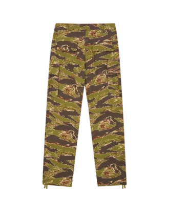 Pantaloni cargo a righe tigrate