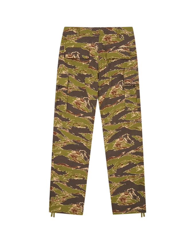 Pantaloni cargo a righe tigrate Pantaloni cargo a righe tigrate
