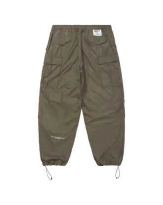 Pantaloni cargo larghi in nylon