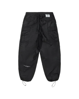 Pantaloni cargo larghi in nylon
