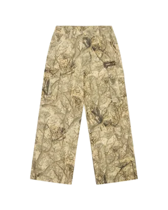 Pantaloni cargo mimetici con motivo albero, Diamonds & Dollars