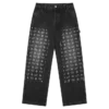 Pantaloni da carpentiere in denim Diamonds & Dollars