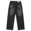 Pantaloni da carpentiere in denim Diamonds & Dollars