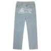 Pantaloni in denim con doppio taschino e Running Dog