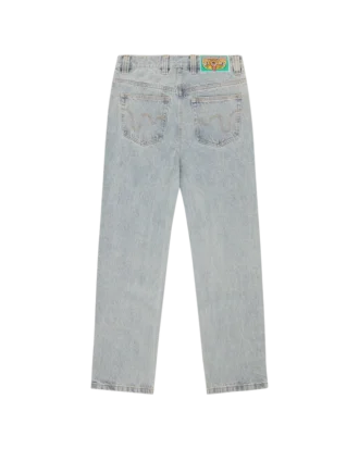 Pantaloni in denim con doppio taschino e Running Dog