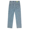 Pantaloni in denim con fodera a quadri