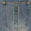 Pantaloni in denim da donna effetto consumato con Running Dog