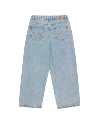 Pantaloni in denim Running Dog con tripla tasca