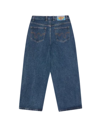 Pantaloni in denim Running Dog con tripla tasca