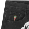 Pantaloni in denim Running Dog con tripla tasca