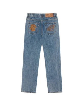 Pantaloni in denim selvedge Diamonds & Dollars
