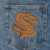 Pantaloni in denim selvedge Diamonds & Dollars