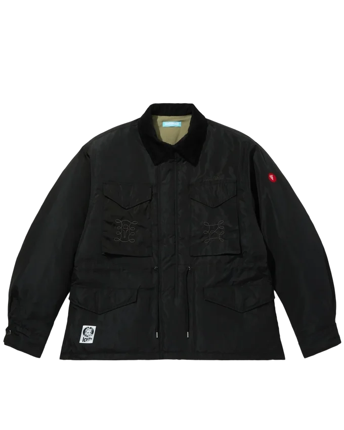 Piumino M-65 con logo ricamato Piumino M-65 con logo ricamato