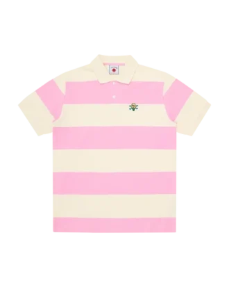 Polo a maniche corte a righe