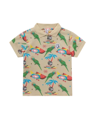 Polo da bambino con uccellino Polo da bambino con uccellino