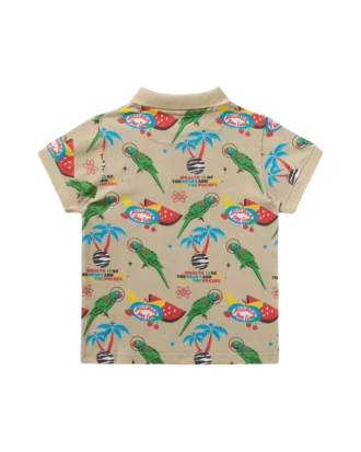 Polo da bambino con uccellino Polo da bambino con uccellino