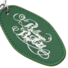 Portachiavi in pelle con logo script Portachiavi in pelle con logo script