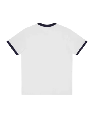 T-shirt a maniche a costine con motivo vaschetta di gelato