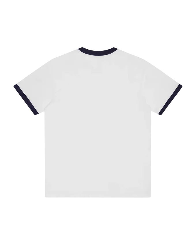 T-shirt a maniche a costine con motivo vaschetta di gelato T-shirt a maniche a costine con motivo vaschetta di gelato