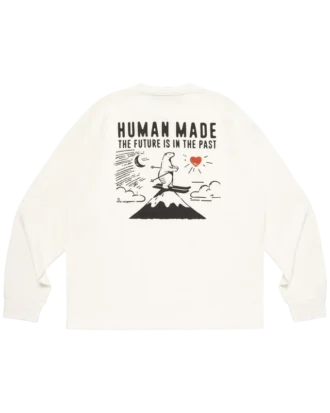T-shirt a maniche lunghe con grafica #4