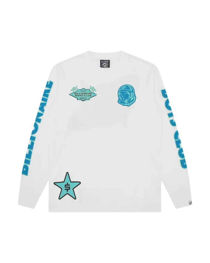 T-shirt a maniche lunghe con grafica multipla T-shirt a maniche lunghe con grafica multipla