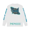 T-shirt a maniche lunghe con grafica multipla T-shirt a maniche lunghe con grafica multipla