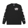 T-shirt a maniche lunghe con loghi multipli T-shirt a maniche lunghe con loghi multipli