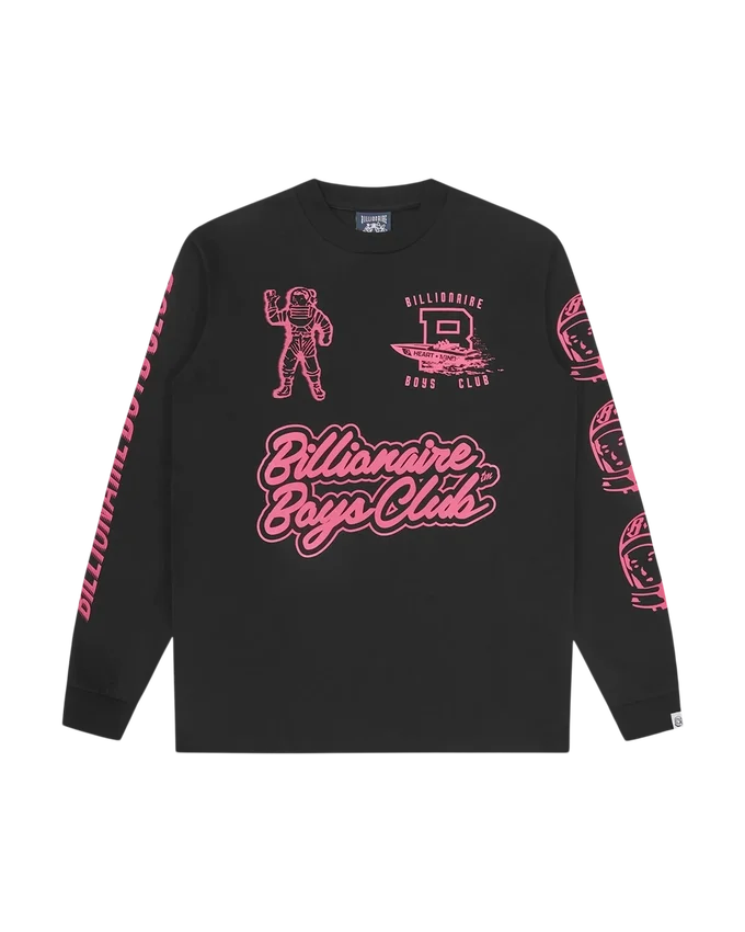 T-shirt a maniche lunghe con stampa multi Global Regatta T-shirt a maniche lunghe con stampa multi Global Regatta