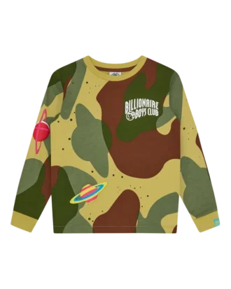 T-shirt a maniche lunghe Kids Space Camo