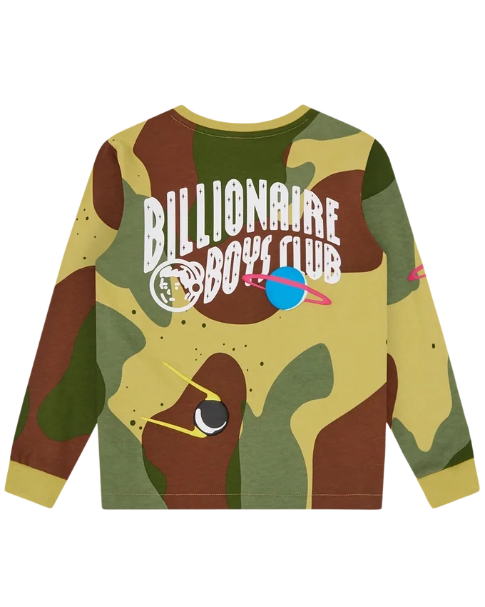 T-shirt a maniche lunghe Kids Space Camo T-shirt a maniche lunghe Kids Space Camo