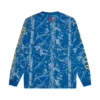 T-shirt a maniche lunghe mimetica con motivo di alberi T-shirt a maniche lunghe mimetica con motivo di alberi