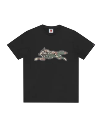T-shirt Camo Running Dog Woodland
