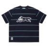 T-shirt con bordi in cotone