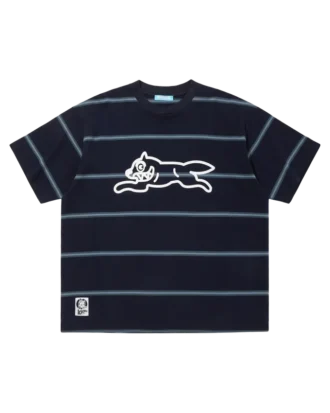 T-shirt con bordi in cotone