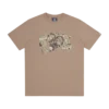 T-shirt con logo ad arco in mimetico sovrapposto T-shirt con logo ad arco in mimetico sovrapposto