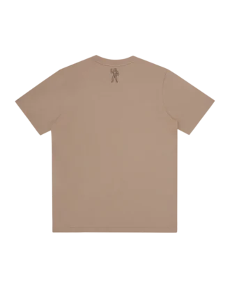 T-shirt con logo ad arco in mimetico sovrapposto