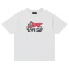T-shirt con logo e stampa evisu T-shirt con logo e stampa evisu