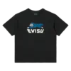 T-shirt con logo e stampa evisu T-shirt con logo e stampa evisu