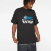 T-shirt con logo e stampa evisu T-shirt con logo e stampa evisu