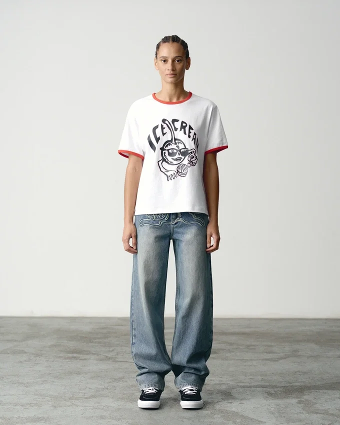 T-shirt da donna Cherry Ringer T-shirt da donna Cherry Ringer