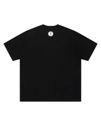 T-shirt in cotone con logo ricamato Running Dog