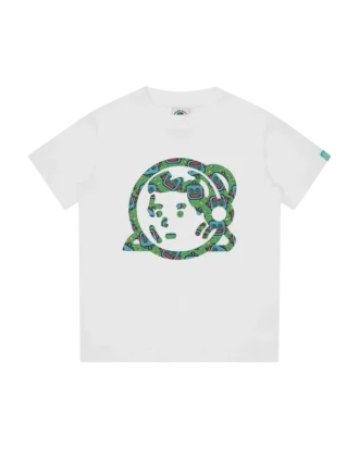 T-shirt per bambini con stampa robot e motivo Astro