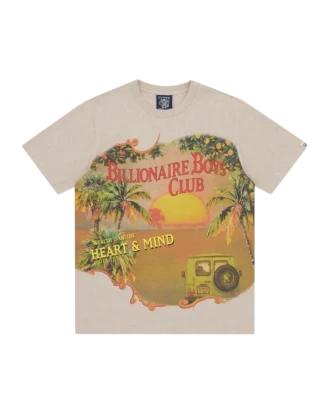 T-shirt Safari in tessuto fiammato