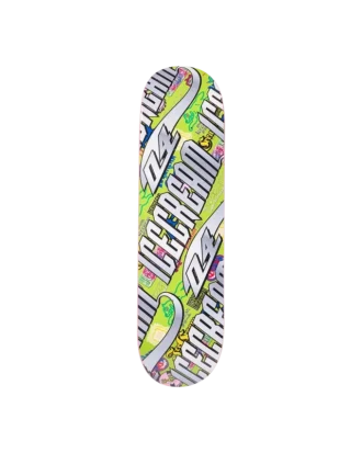 Tavola da skate con logo Chrome AOP