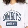 Top a maniche corte in rete dei Dallas Cowboys
